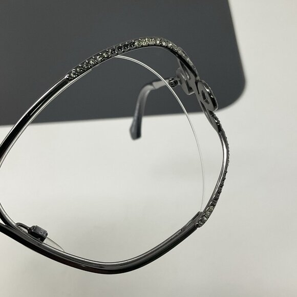 Roberto Cavalli LAJATICO RC1074 12B Gunmetal Large Sunglasses Frame Only Read main image 10